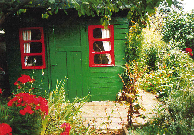 Eine Laube von früher